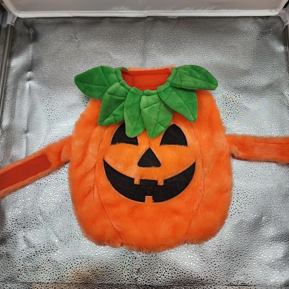 Pumpkin Dog Costume-Medium